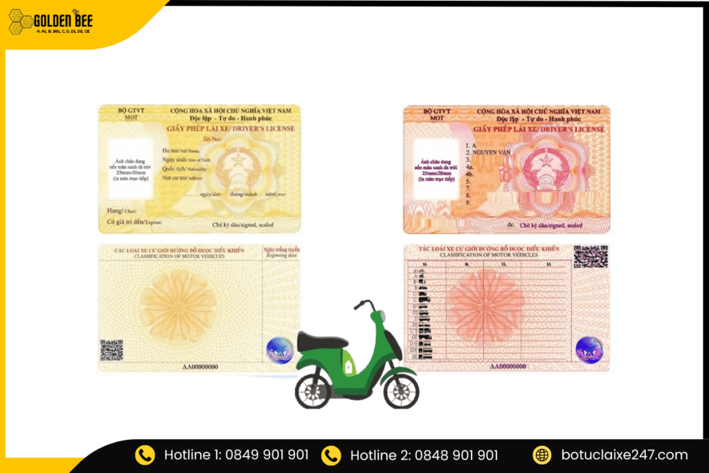 Cấp đổi giấy phép lái xe từ 0132025 như thế nào