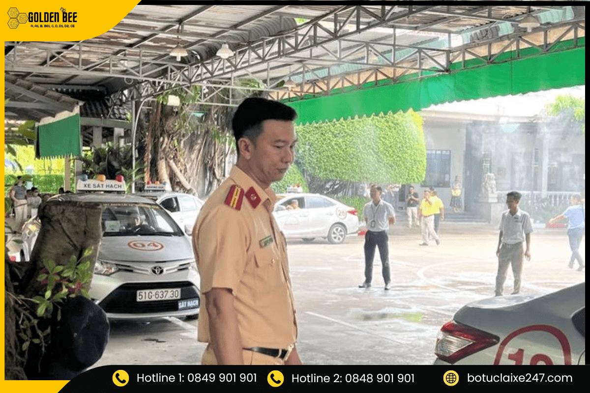 Học lái xe ô tô phần thi sát hạch
